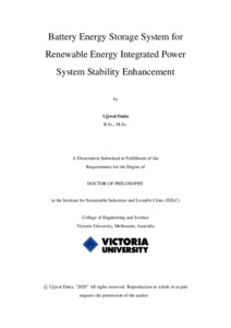thesis on renewable energy